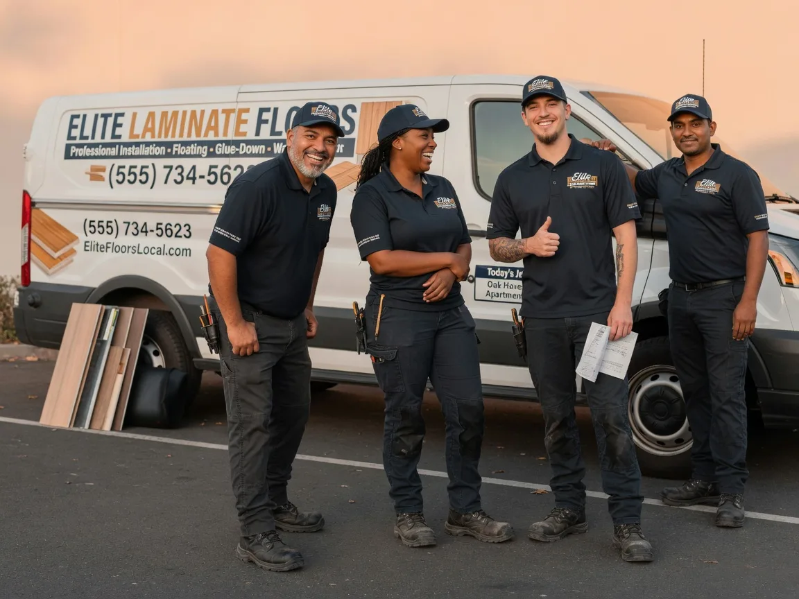Laminate flooring installation company in Rock City, IL